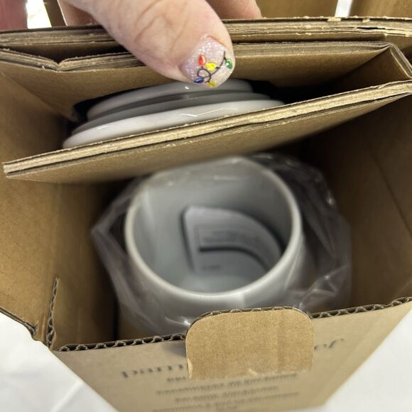 Pampered Chef Egg Cooker Microwave Ceramic Egg Cooker #1529 New In Box - Picture 3 of 3